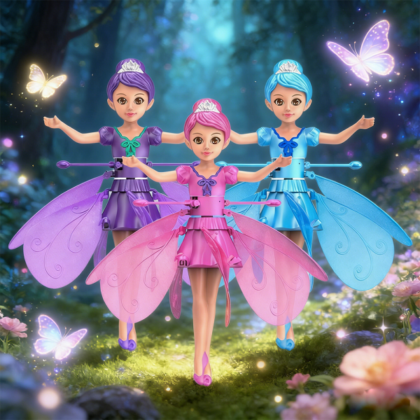 Induction flying machine fairy gesture children's toy