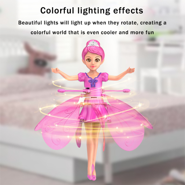 Induction flying machine fairy gesture children's toy
